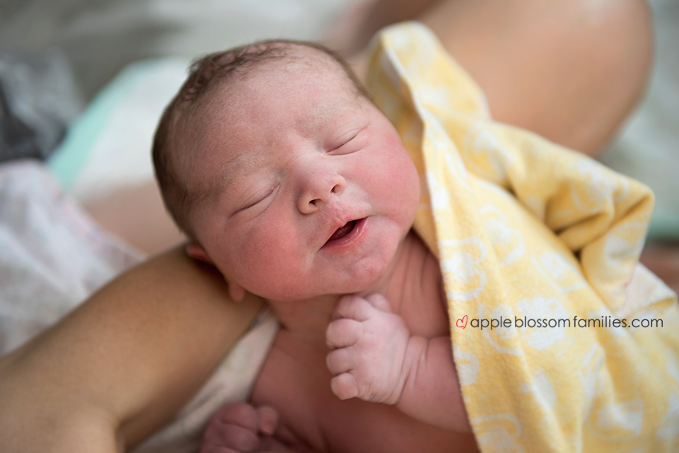 You are currently viewing Born on his due date | Vancouver Birth Photographer